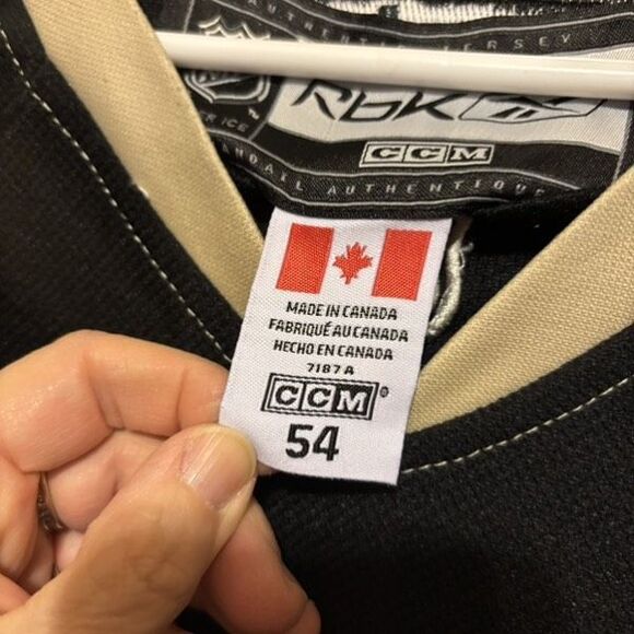 Pittsburgh Penguins James Neal #18 2014 Size 54 CCM Blackout Jersey *Read* - Picture 3 of 8